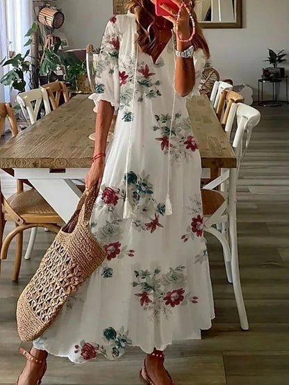 Luna | Fluid and Flattering Bohemian Dress