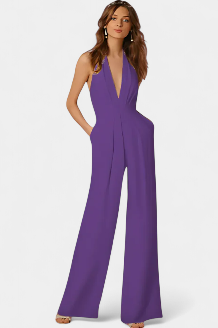 Lila wide-leg jumpsuit shown in a range of colours