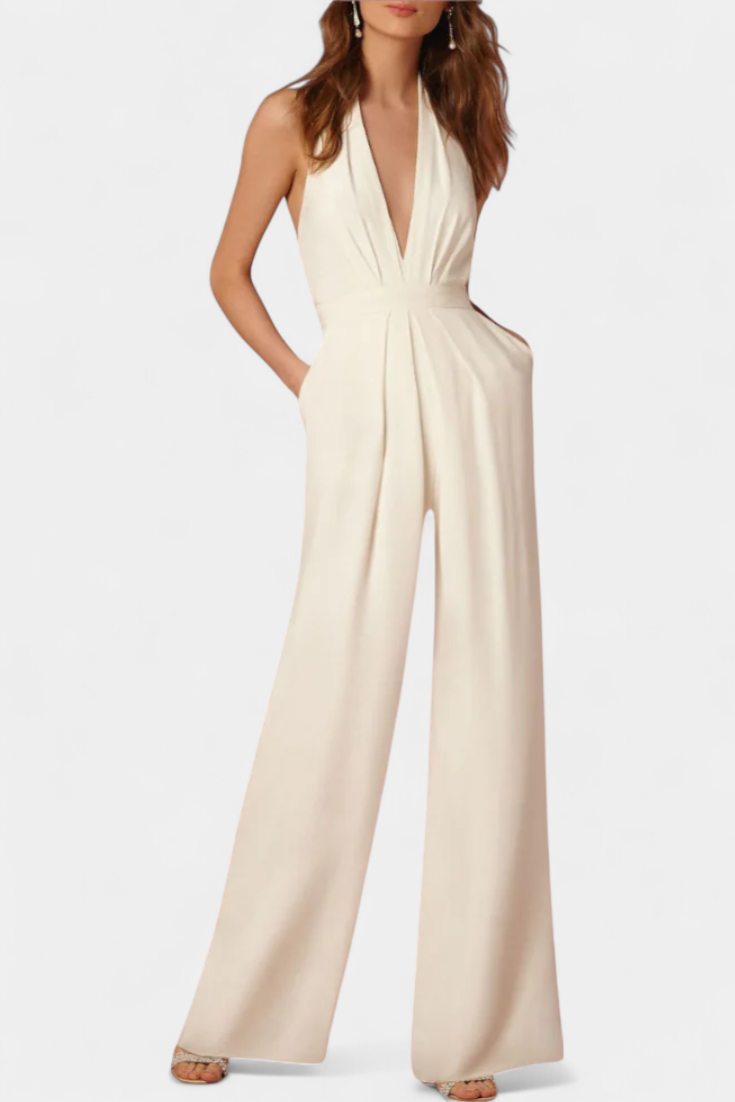 Lila wide-leg jumpsuit shown in a range of colours